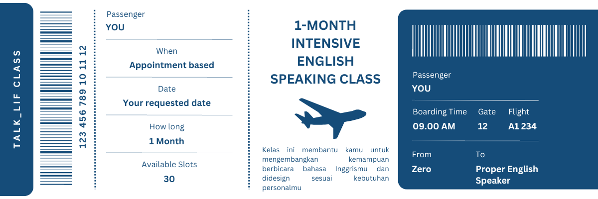 image for Kelas Intensif Speaking English untuk Persiapan Studi & Karir button