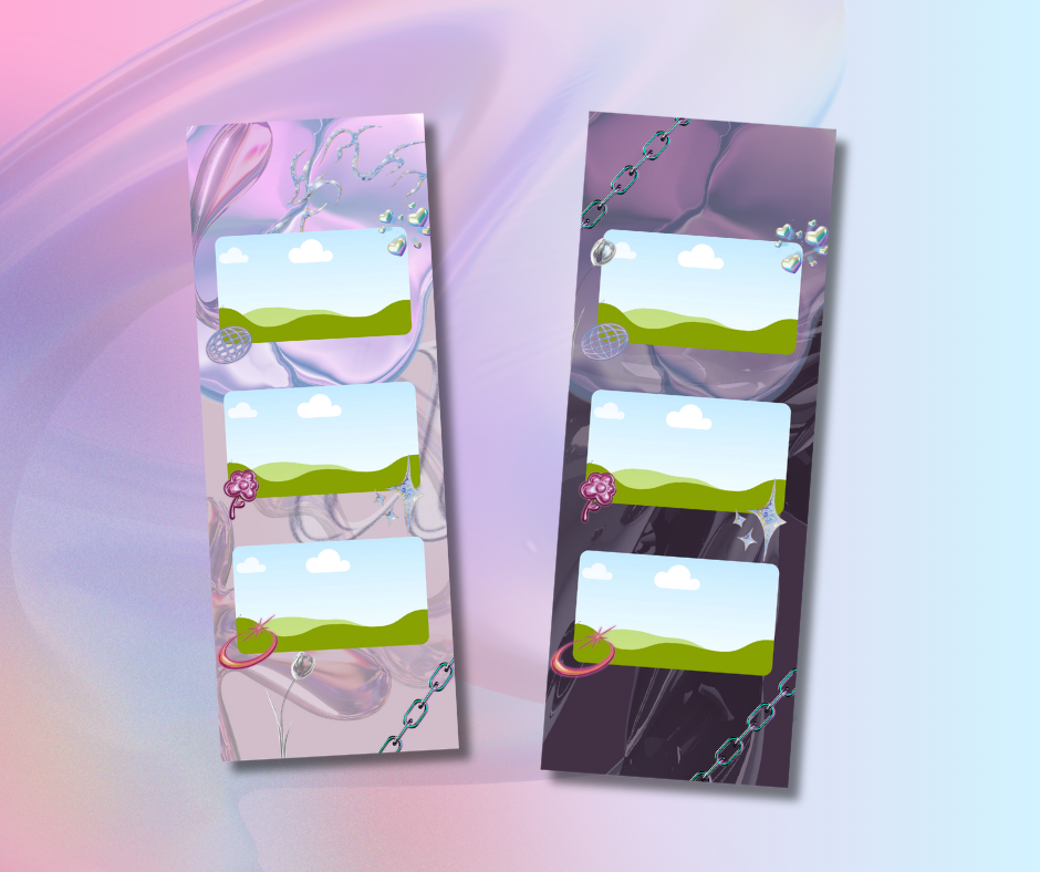 image for [FREE] Design Photo Strip Canva Template 🎀 button