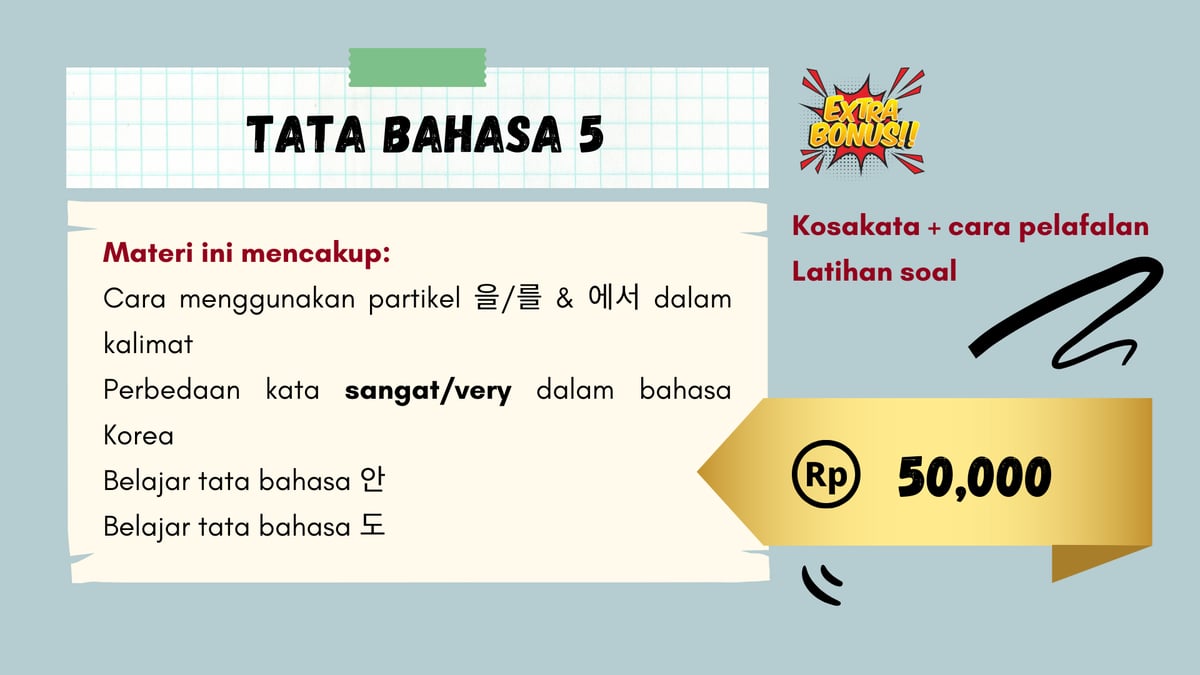 Image 0 for Tata Bahasa 5