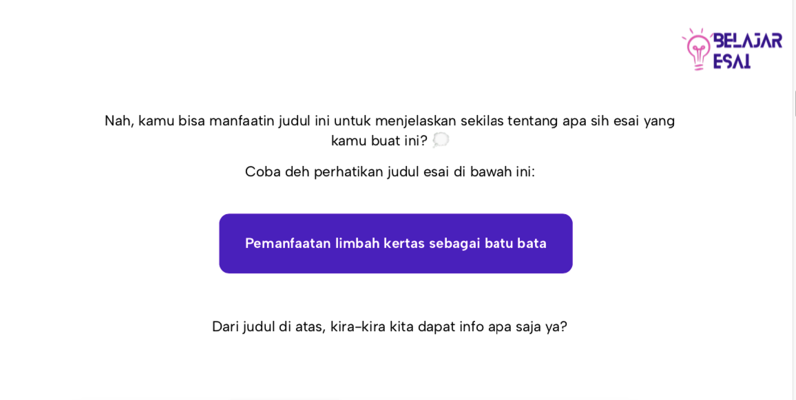 Image 0 for Preview E-Book Modul Belajar Esai Ilmiah