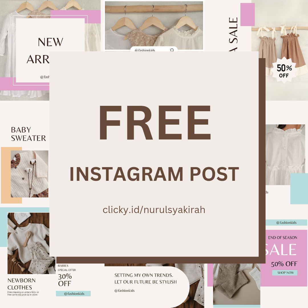 image for [FREE] Colorful Feed IG - Editable by Canva button