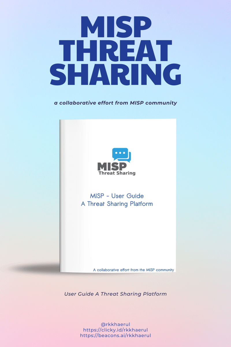 image for E-Book MISP Open Source Threat Intelligent & Sharing Platform button
