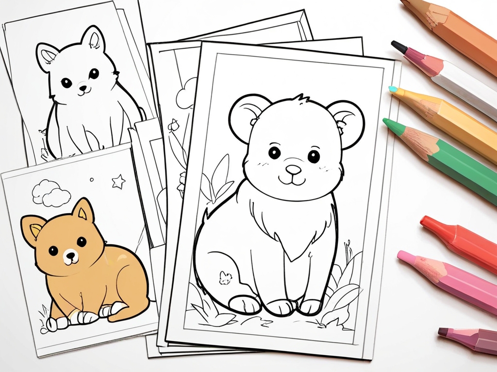 image for [Free]Buku mewarnai anak button