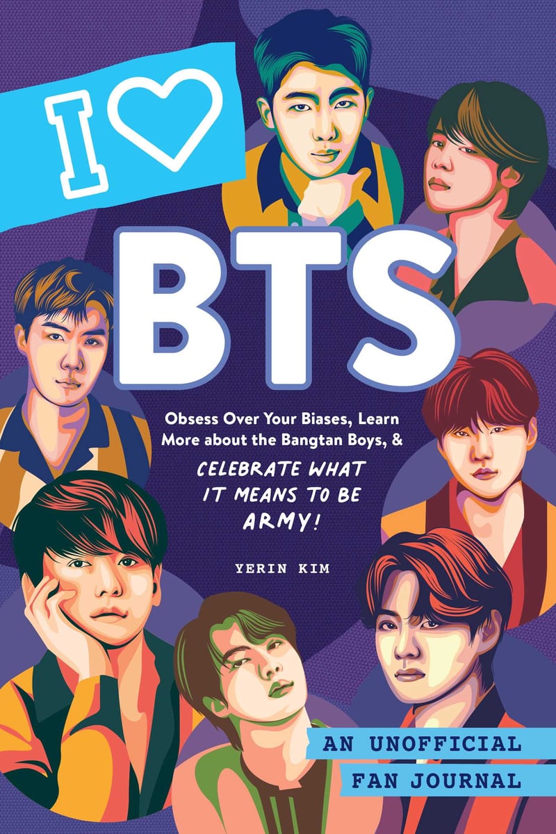 image for I Love BTS - An Unofficial Fan Journal button