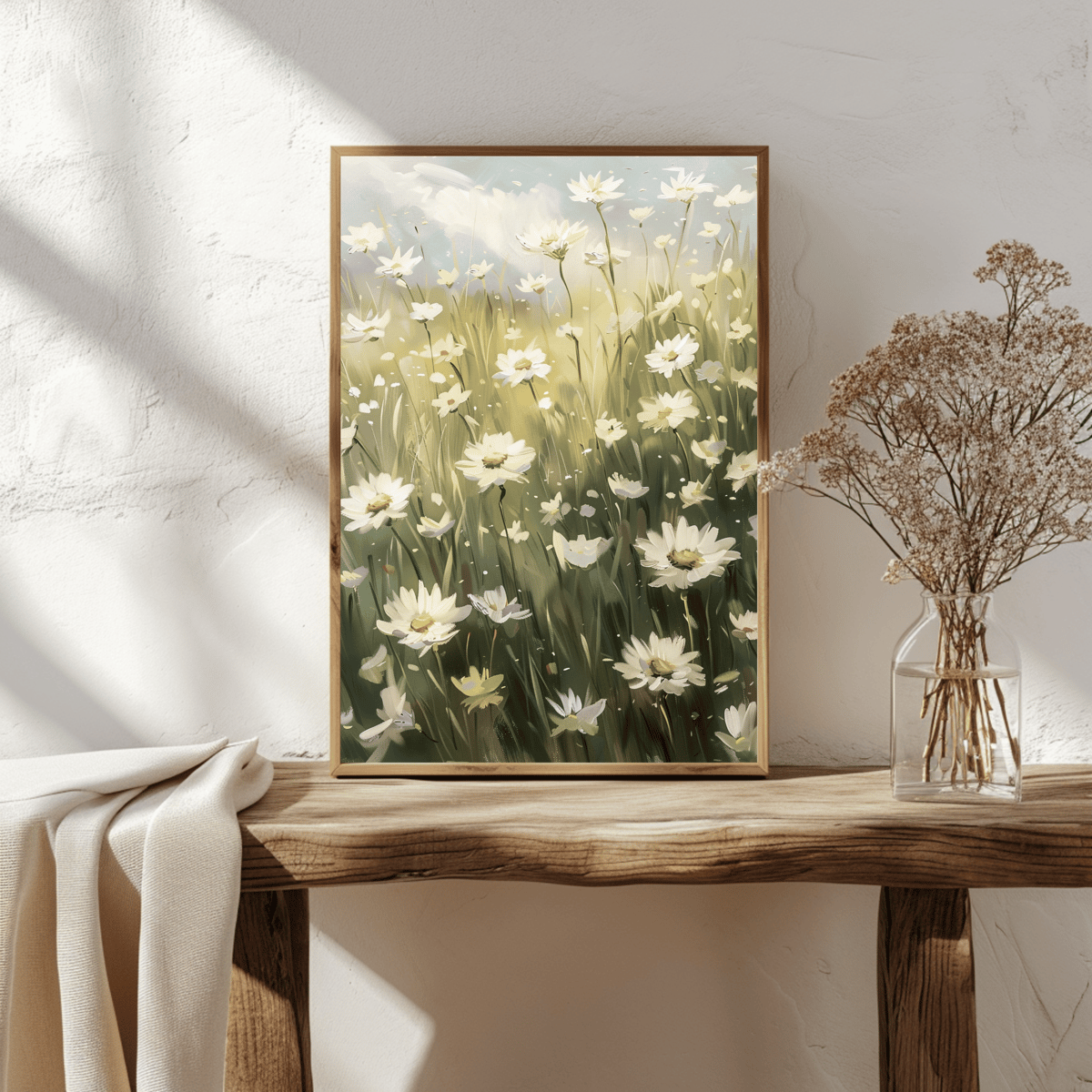 Image for Digital product White Daisies (Instant Download)