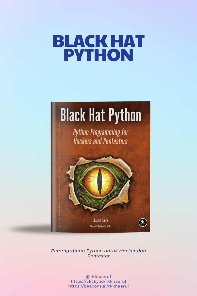 image for E-Book Black Hat Python button