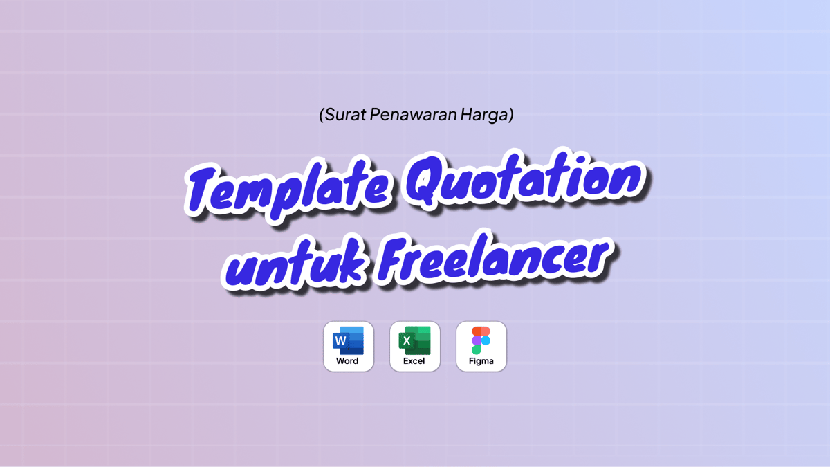 image for Template Quotation (Surat Penawaran Harga) Freelancer button