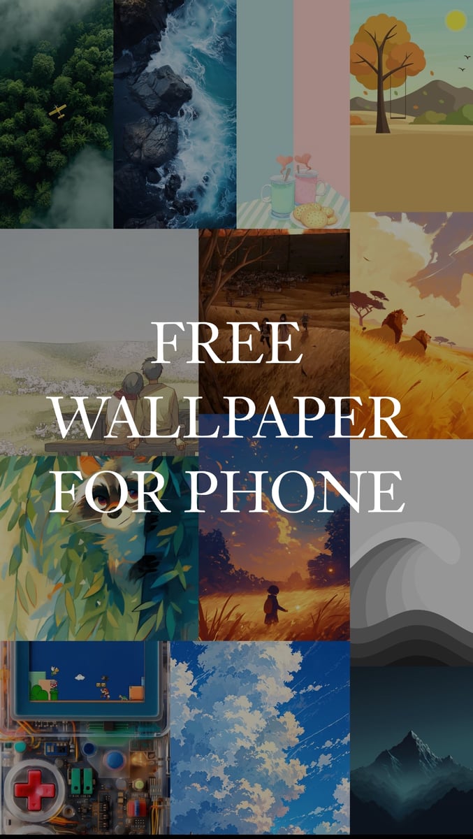 image for Free phone wallpaper  button