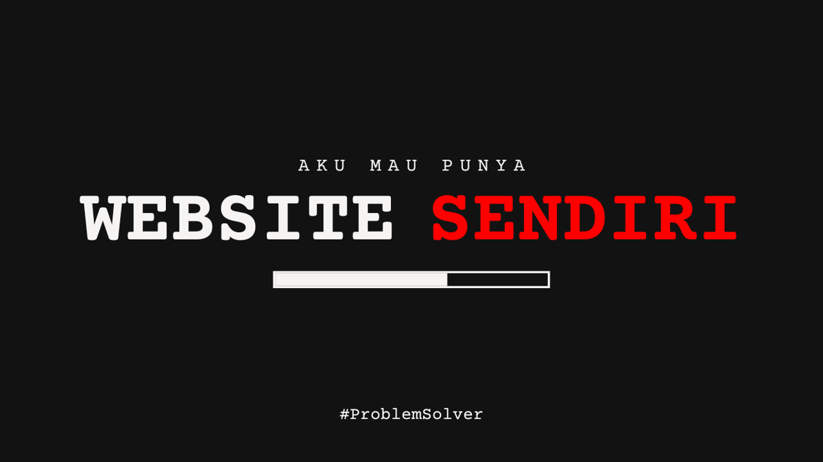 image for Membuat Website dari NOL button