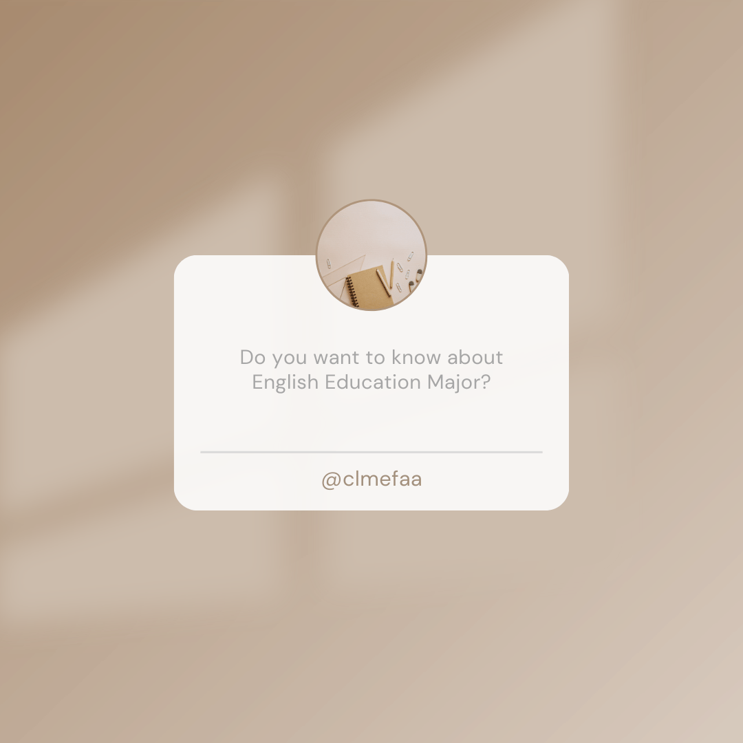 image for Group QnA about English Education Major  button