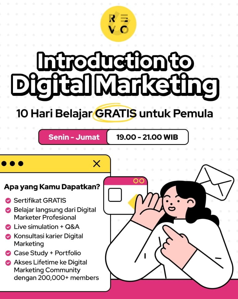 image for Mini course Digital Marketing button