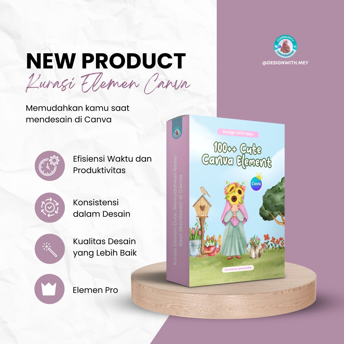 image for Kurasi Elemen Cute di Canva Makin Sat Set Saat Mendesain (Elemen Pro) button