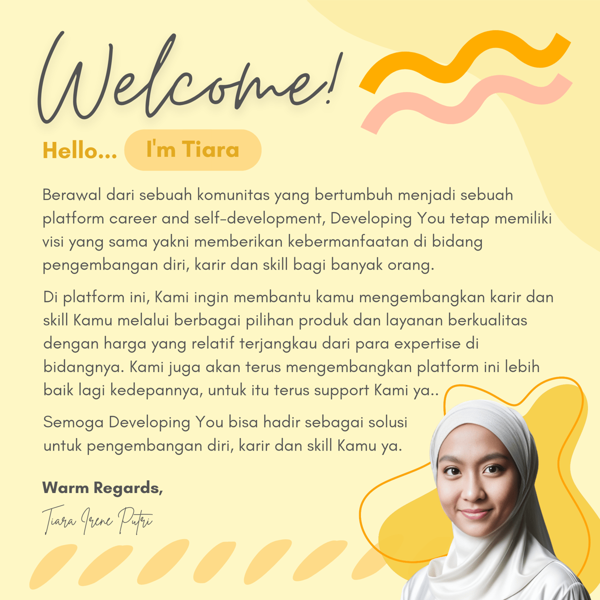 Image for Warm Greetings from Our Founder!