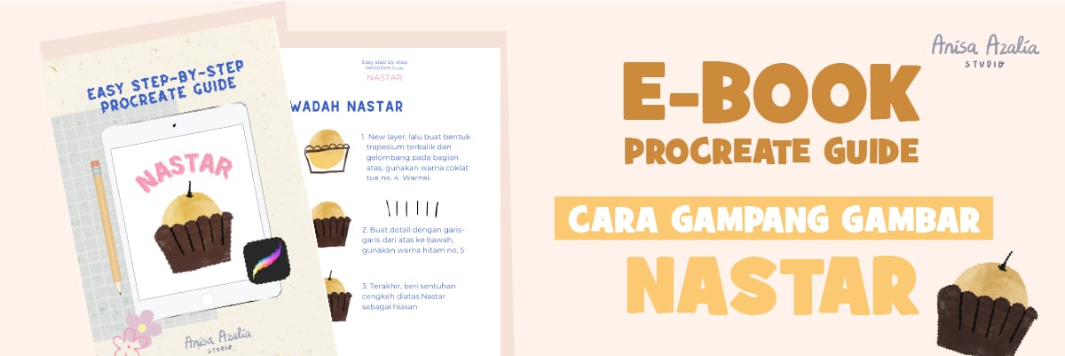 Image for 🍍E-book Procreate: Belajar Gambar Nastar