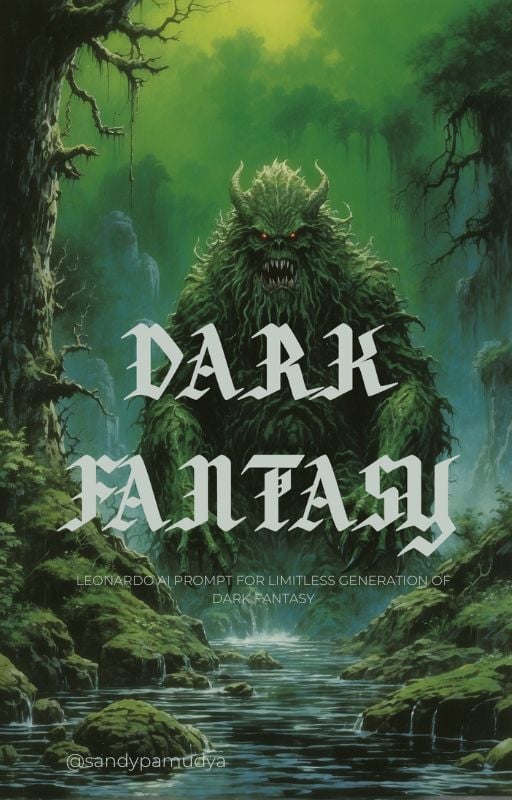 image for LEONARDO AI PROMPT : DARK FANTASY button