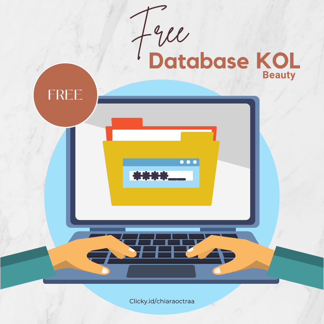 image for [FREE] Database KOL (beauty) button