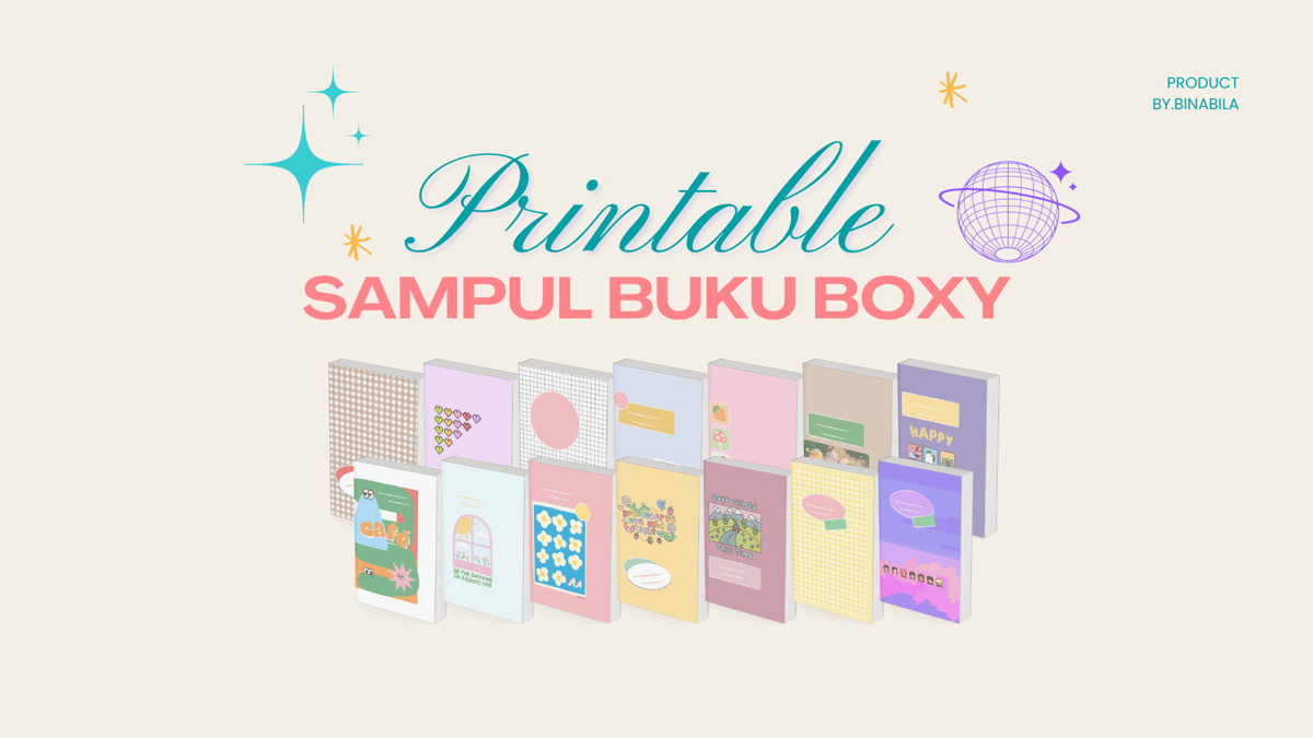 image for Printable Sampul Buku button