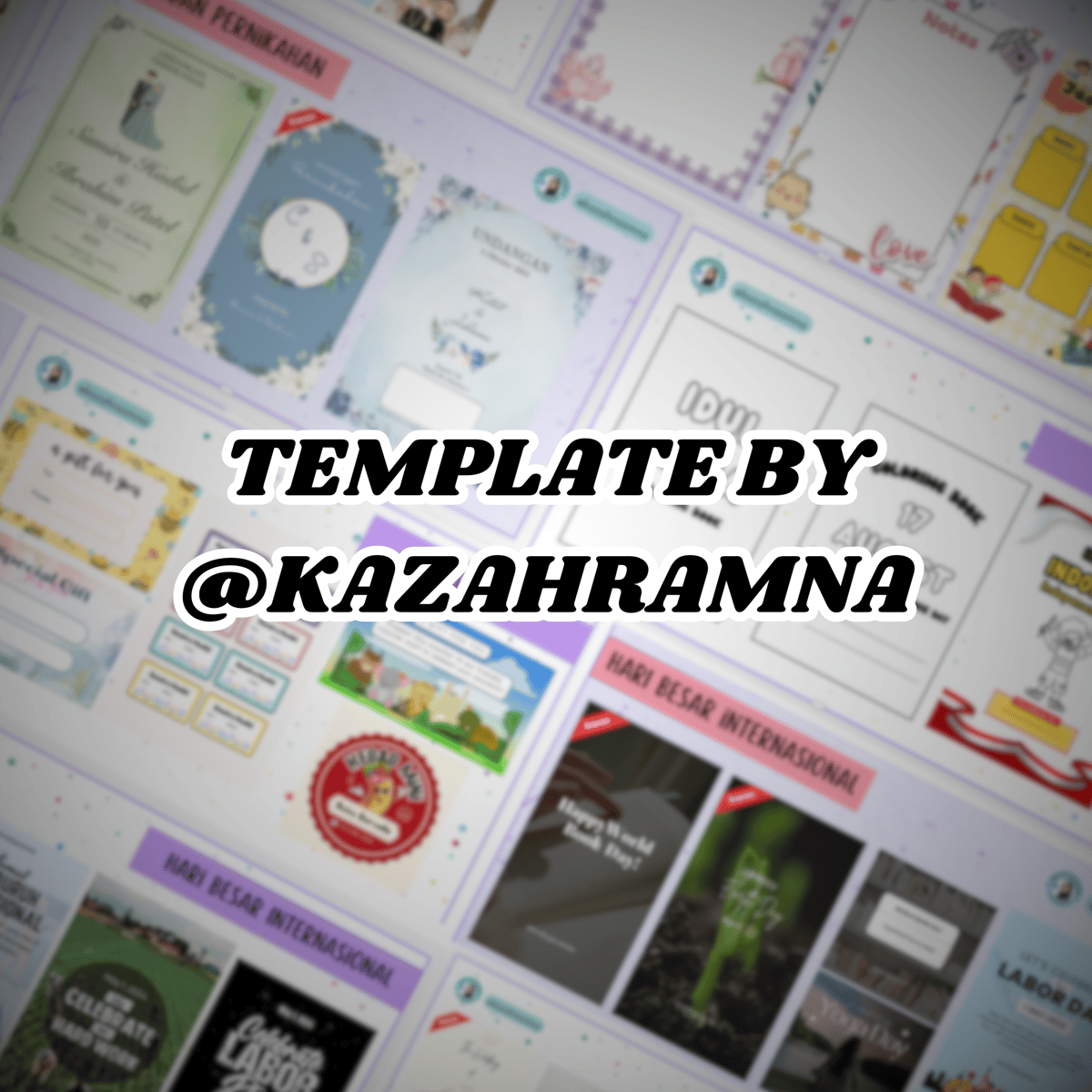 image for [FREE] Template by @kazahraamna button