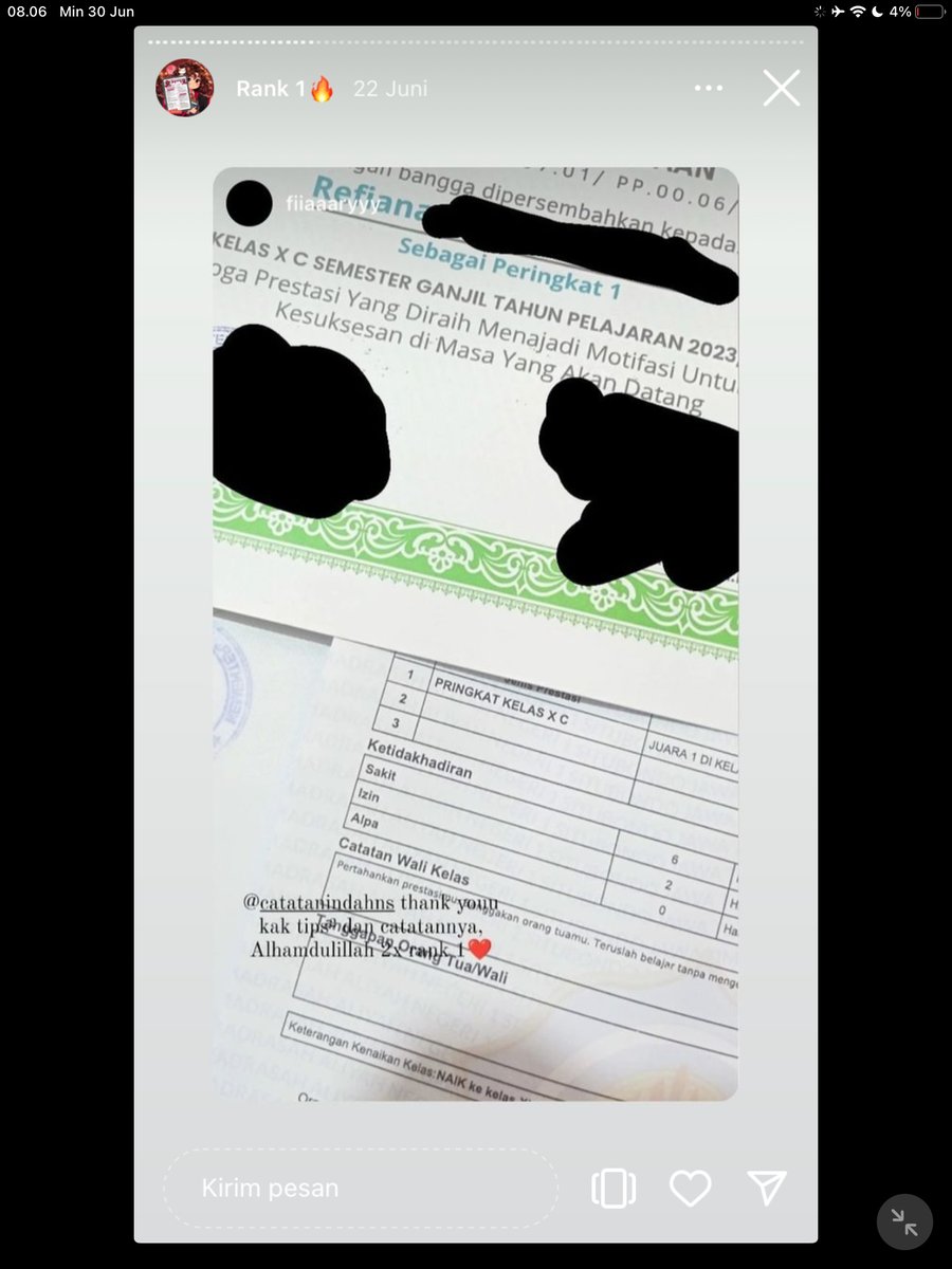 Image for FOTO KORBAN KECANDUAN BELAJAR PAKE "CATATAN INDAH" (GESER GAMBAR/CEK HIGHLIGHT IG CATATANINDAHNS BAGIAN "RANK 1"