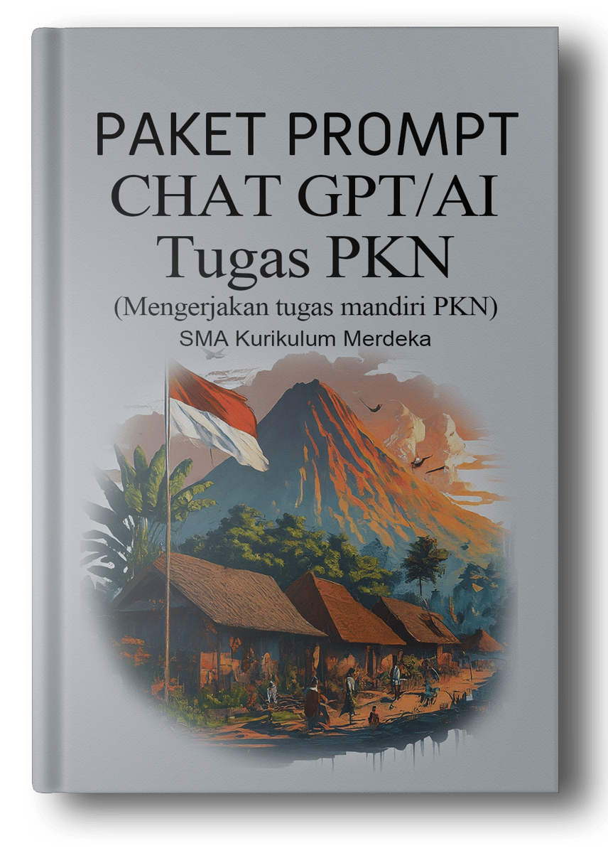 image for (XI) E-BOOK PAKET PROMPT CHAT GPT TUGAS PKN SMA KURIKULUM MERDEKA KELAS 11. MERDEKA DARI TUGAS PKN! button