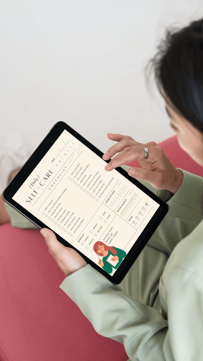 Soul Care Digital Planner Notebook, image 5