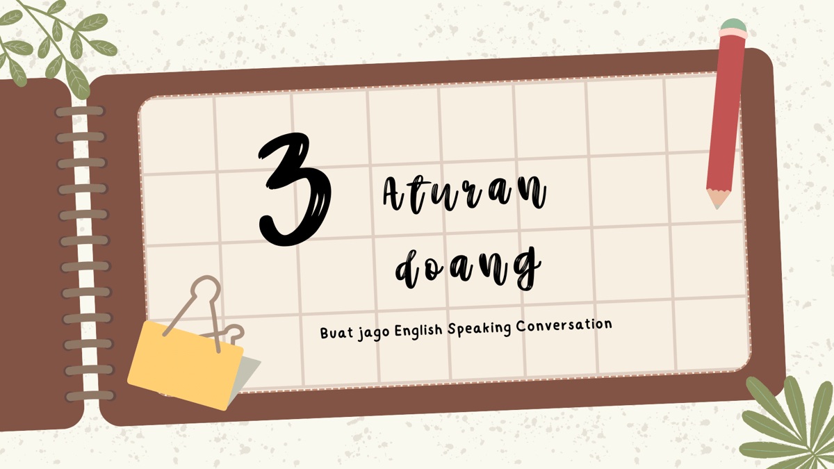 image for 3 Aturan Sederhana agar Lancar Interview Kerja - English button