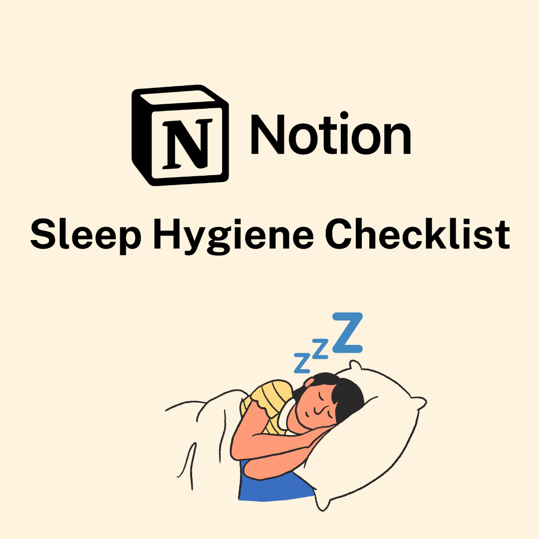 image for Sleep Hygiene Checklist button