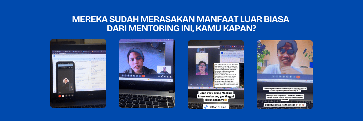 Asik banget kan mentoringnya? Kamu kapan? 🤪🤪🤪