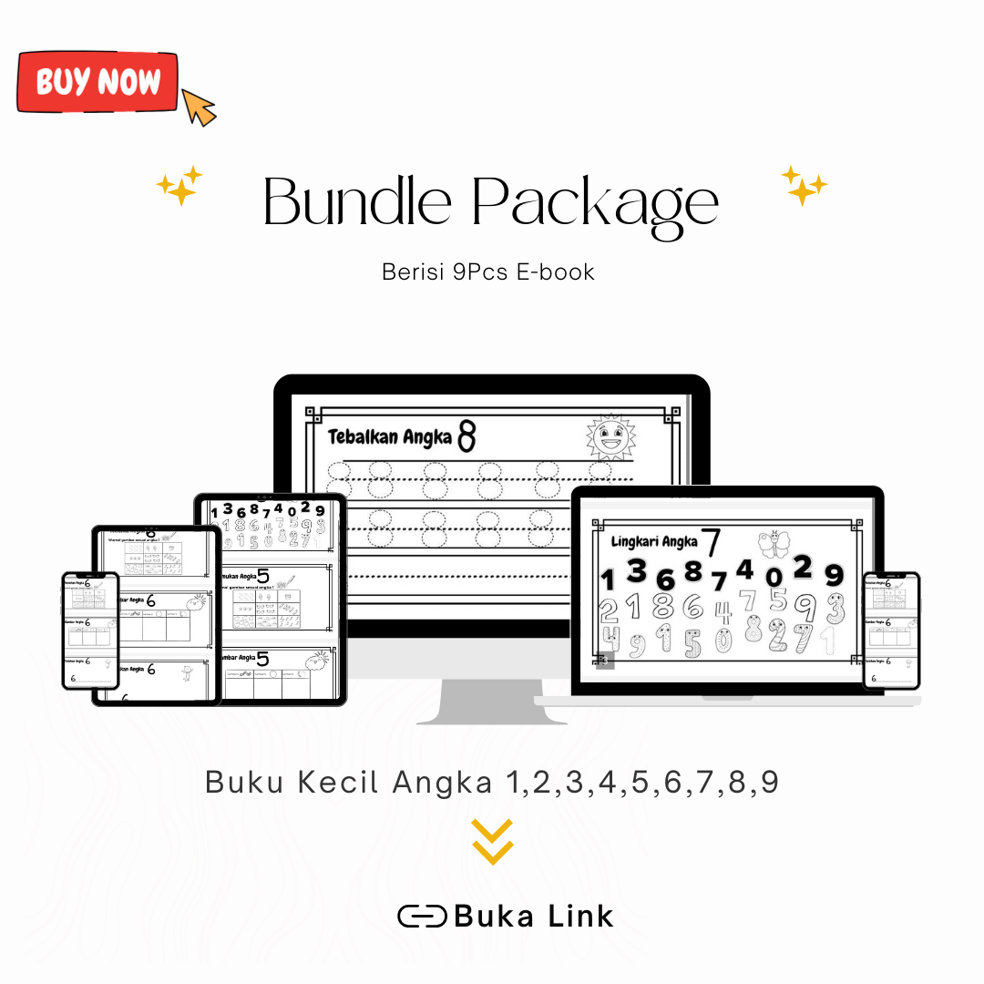 image for Bundle Package: Buku Angka 1,2,3,4,5,6,7,8,9 button