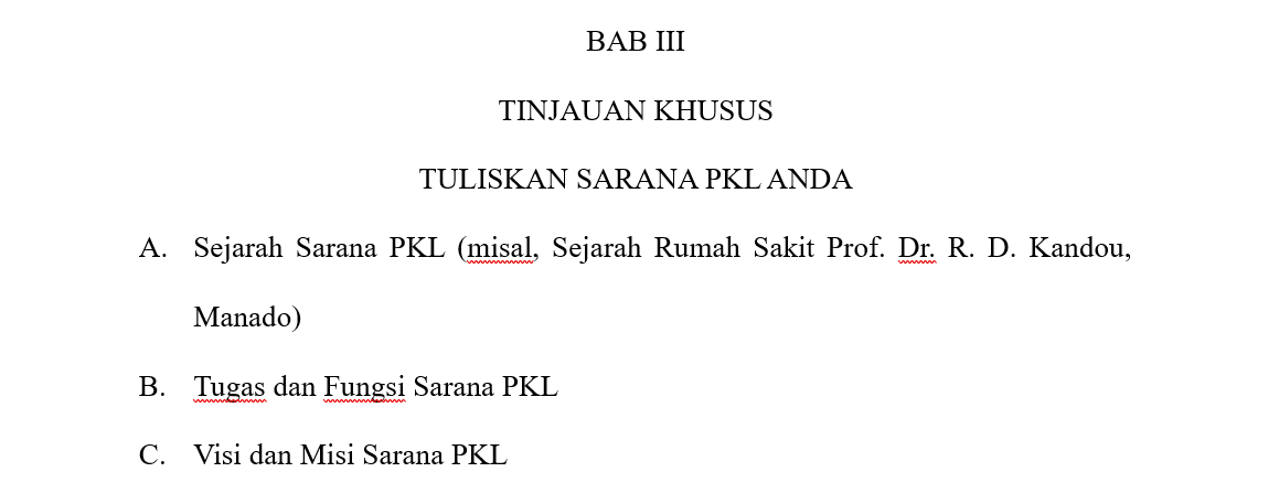 Image 1 for Preview lanjutan untuk Template Laporan PKL