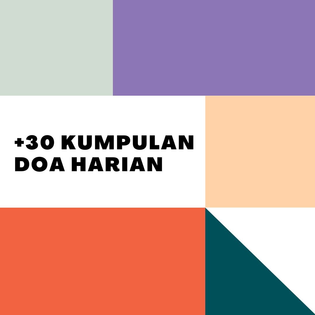 image for +30 Kumpulan Doa Harian button