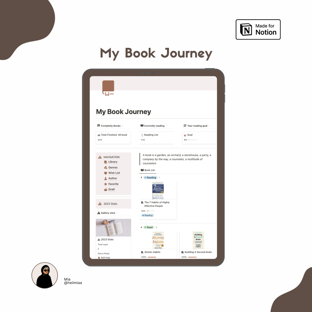 image for My Book Journey button