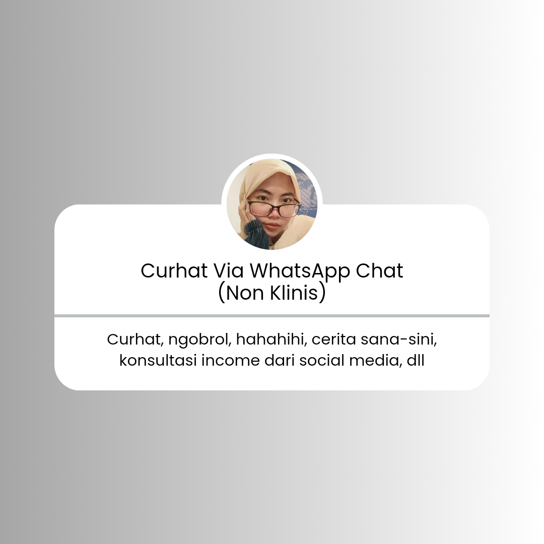 image for Curhat Non-Klinis (Via Chat) button