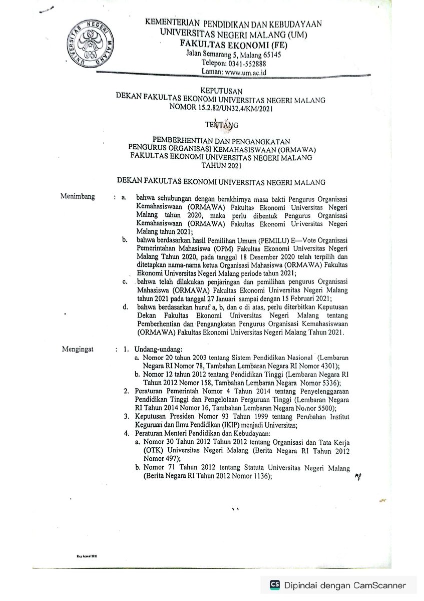 image for Departemen Bakat Minat dan Penalaran BEM FEB UM 2021 button