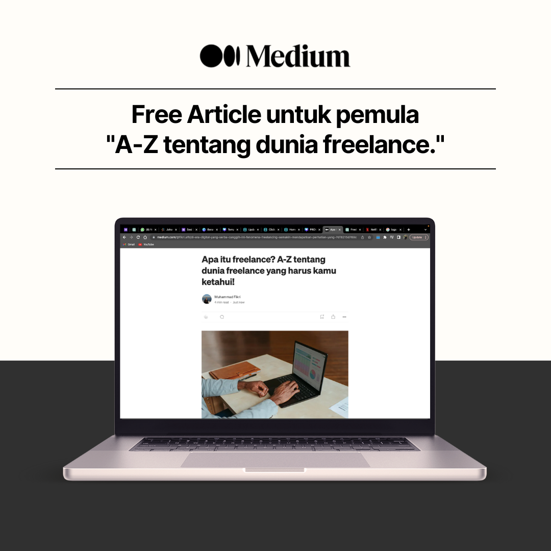 image for [FREE Article] - "Apa itu freelance? A-Z tentang dunia freelance yang harus kamu ketahui!" button