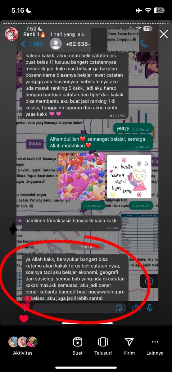 Image for "CATATAN INDAH" TERBUKTI BERDAMPAK (GESER GAMBAR)