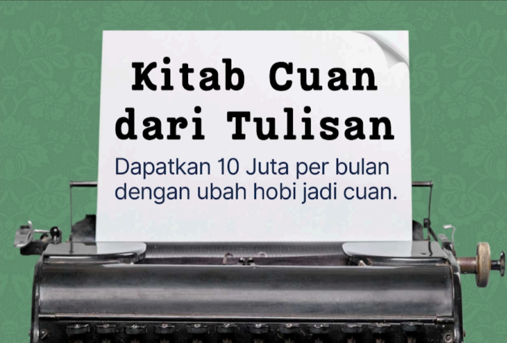 image for Cuan Cuman dari Tulisan button