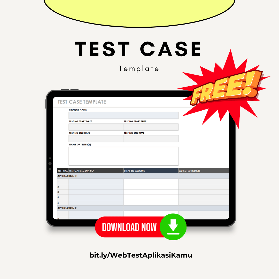 image for FREE Template | Test Case Management | Quality Assurance button
