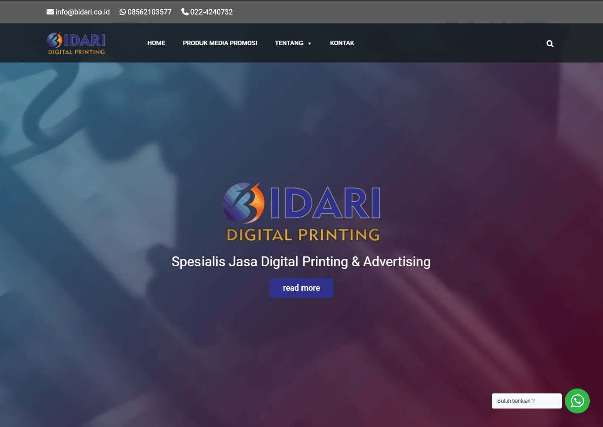 Image 2 for Contoh Website yang sudah online