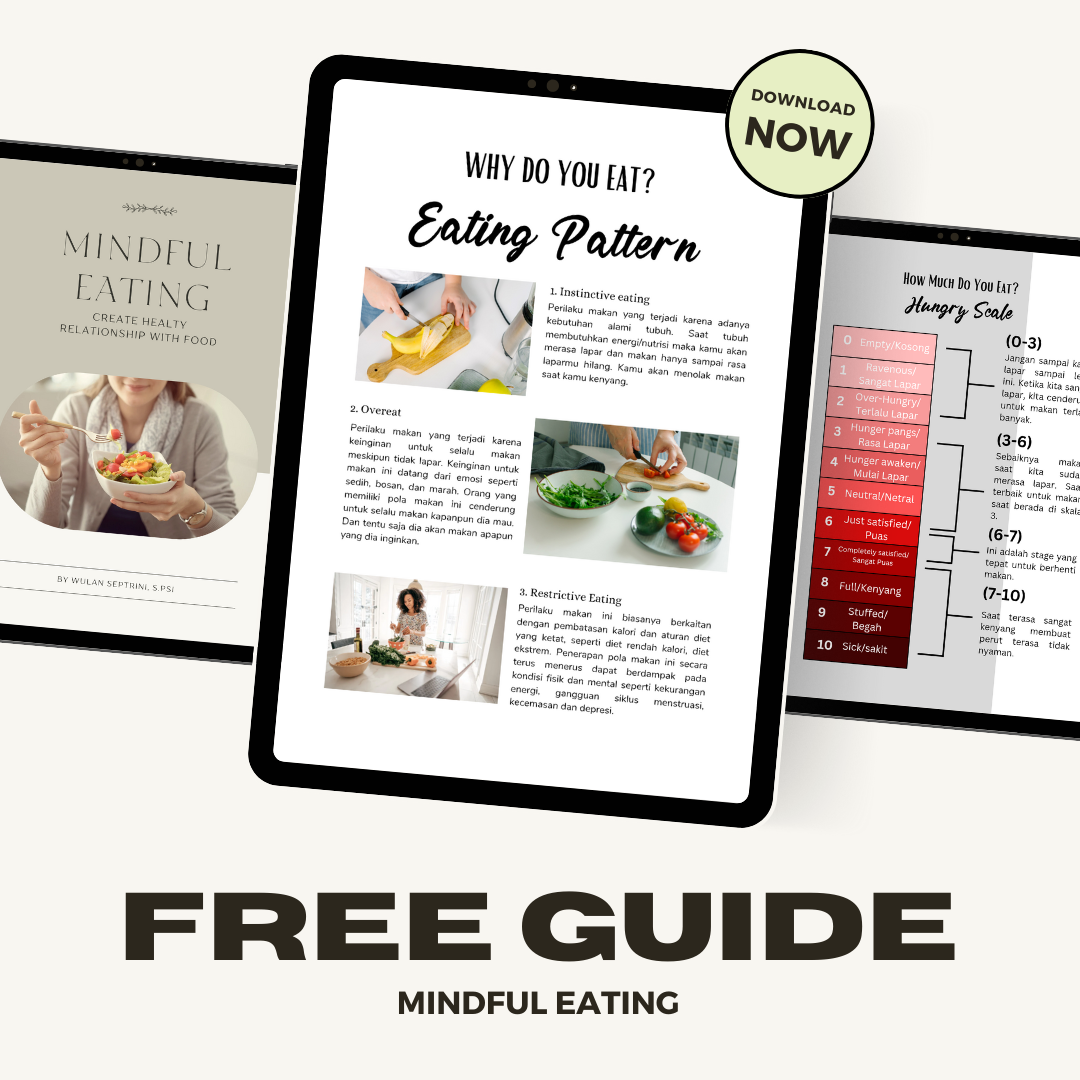image for (FREE) Ebook - Mindful Eating button