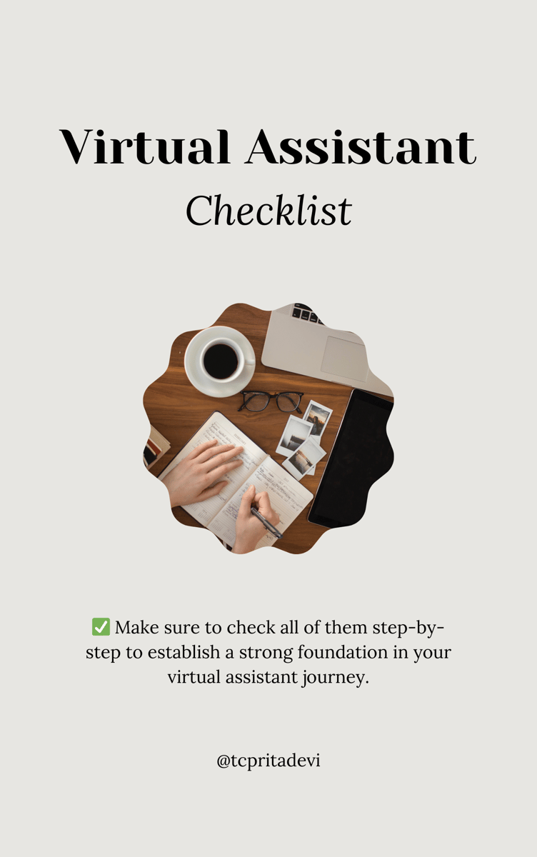 Purchase Free Virtual Assistant Checklist | Clicky
