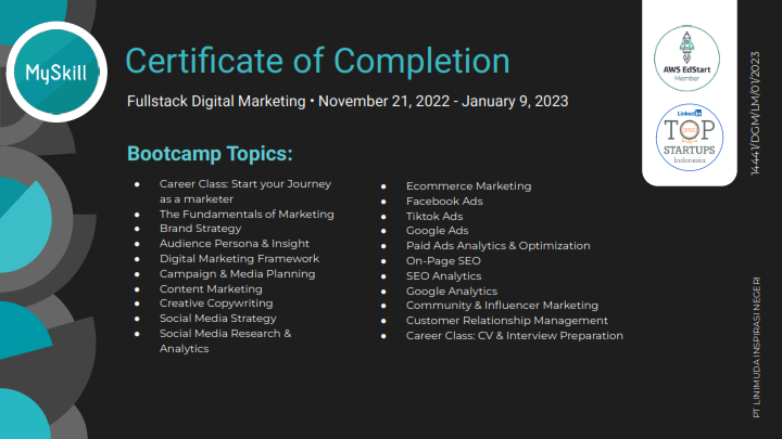 Image for Certification