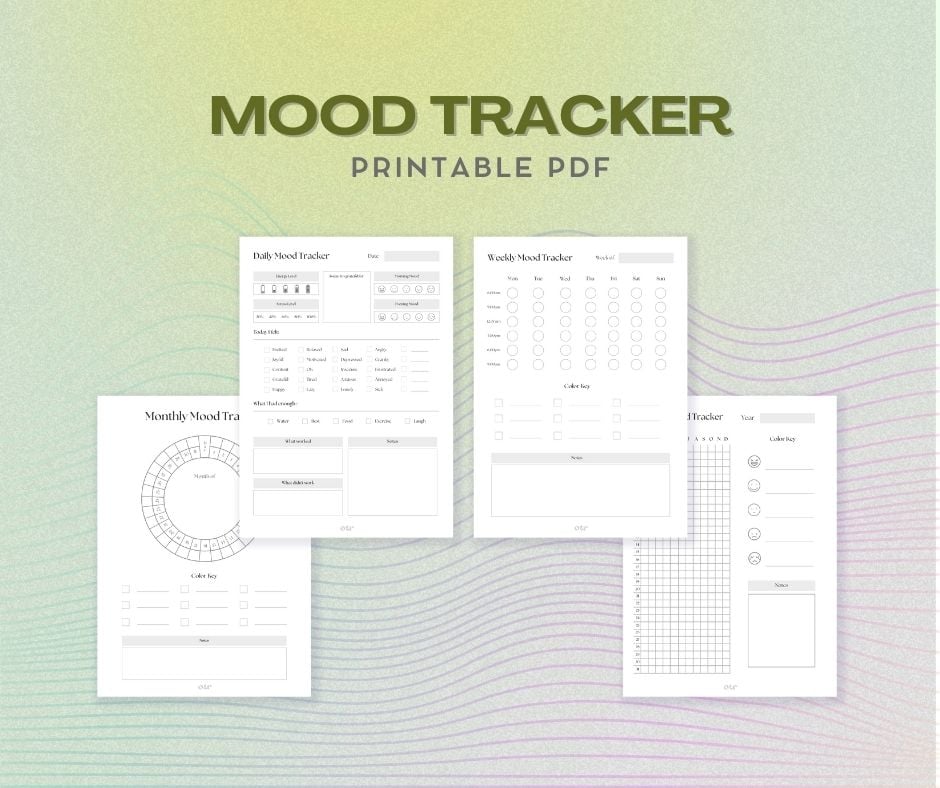image for Mood Tracker (4 templates) button