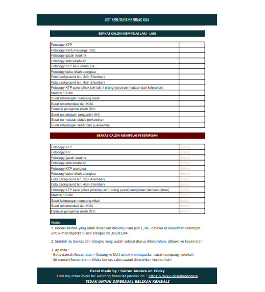 Image 1 for DAFTAR ISI PRODUK