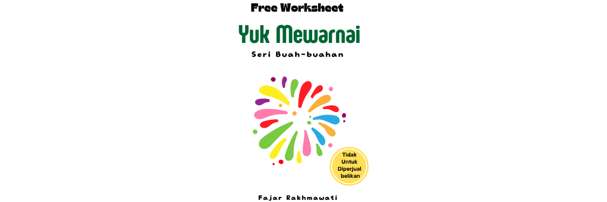 image for Free Worksheet Yuk Mewarnai Seri Buah-buahan button