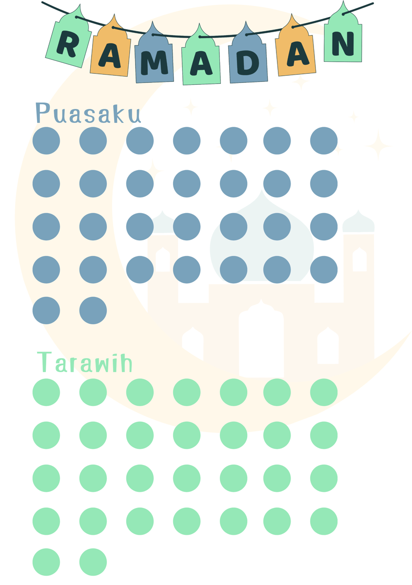 image for Printable Jurnal Ramadan Anak button