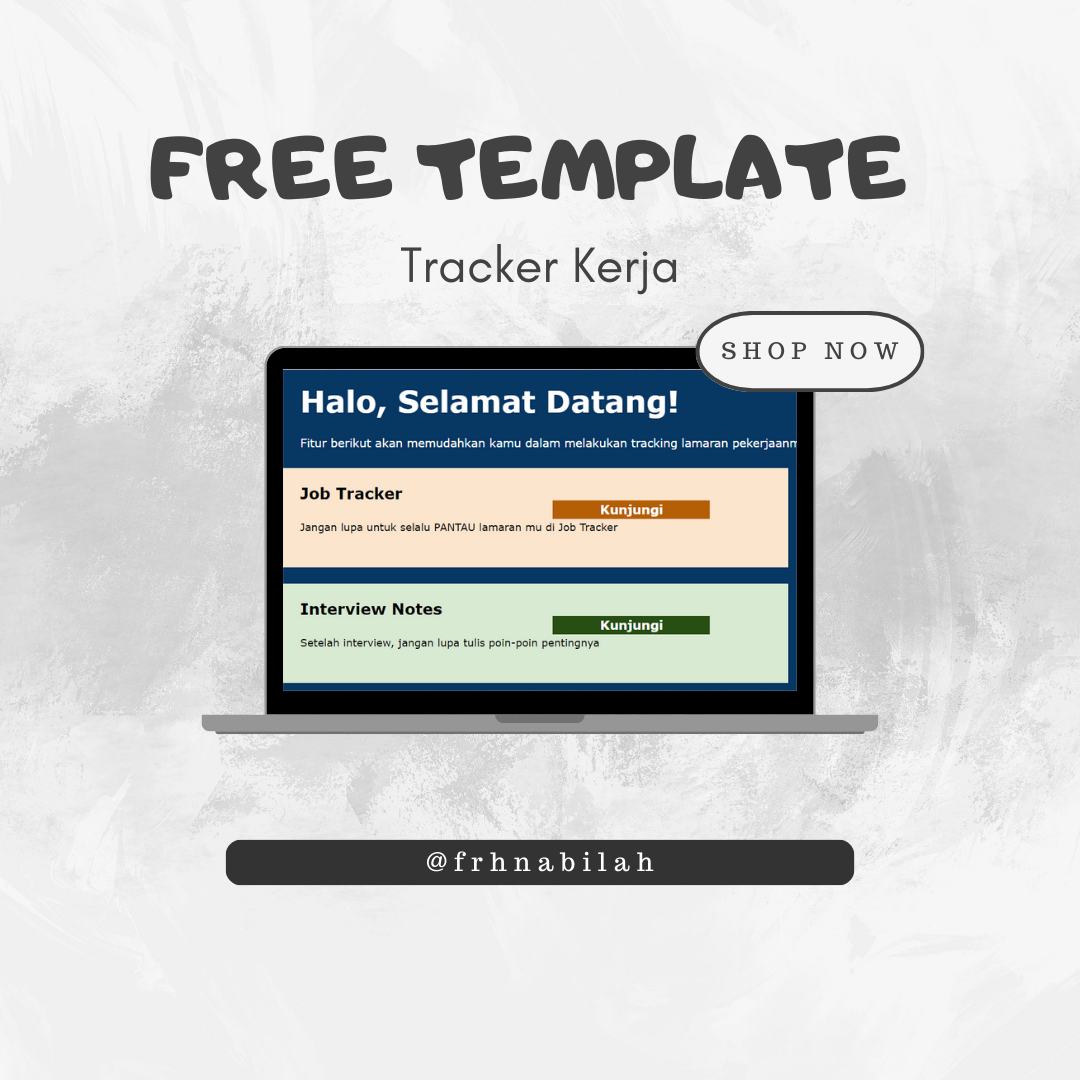 image for [FREE] Job Tracker button