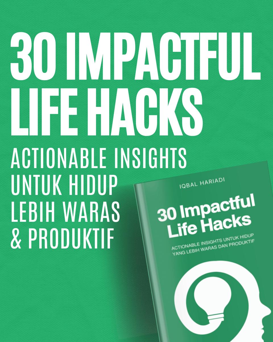 Highlight image 1 for 30 Impactful Life Hacks - Iqbal Hariadi (Ebook)