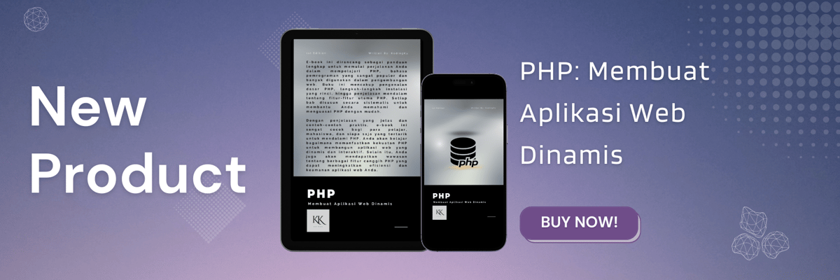image for PHP: Membuat Aplikasi Web Dinamis button