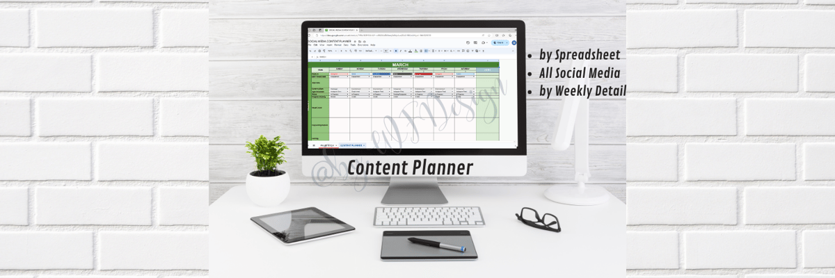 image for Social Media - Content Planner button